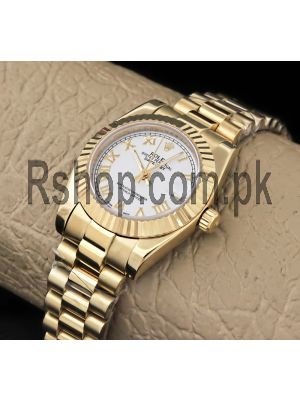 Rolex Lady Datejust  White Dial Watch Price in Pakistan