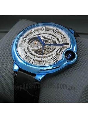 Cartier Ballon Bleu Skeleton Dial Watch Price in Pakistan