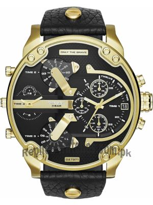 Diesel Men's Mr. Daddy 2.0 Black Dial Chronograph Watch DZ7371 Price in Pakistan
