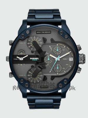 Diesel Mr. Daddy 2.0 DZ7414 Men's Blue Watch Price in Pakistan