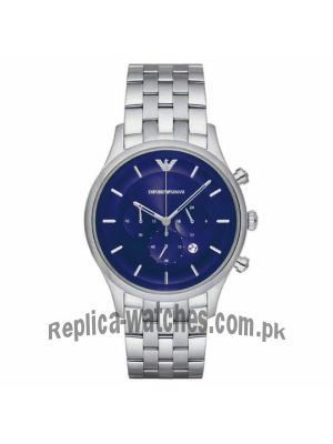 Emporio Armani Men’s Chronograph Blue Dial 43mm Watch Price in Pakistan