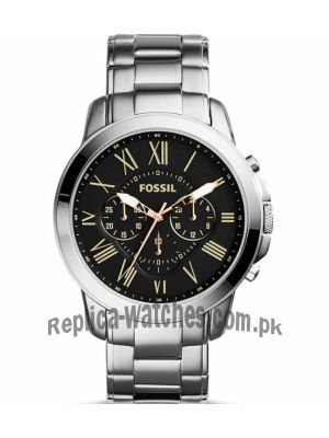 Fossil Grant Chronograph Stainless Steel Watch FS4994   (Same as Original) Price in Pakistan