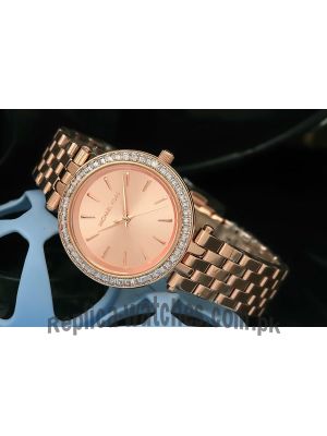 Michael Kors Ladies Rose Gold Watch Price in Pakistan