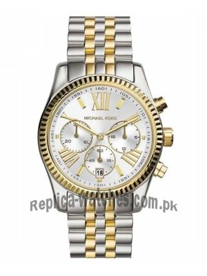 Michael Kors MK5955 Lexington Two Tone Chronograph Watch Price in Pakistan