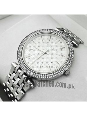 Michael Kors Women's Darci Silver Tone Watch  Price in Pakistan