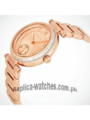 Michael Kors Skylar Rose Gold Dial Rose Gold-tone Ladies Watch Price in Pakistan