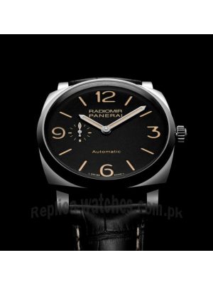 Panerai Radiomir Luminor Silver Black Watch  Price in Pakistan
