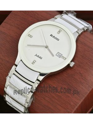 Rado Centrix Jubile Ceramic White Dial Watch Price in Pakistan