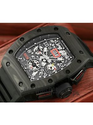 Richard Mille RM 011 FM Carbon Fiber Watch Price in Pakistan
