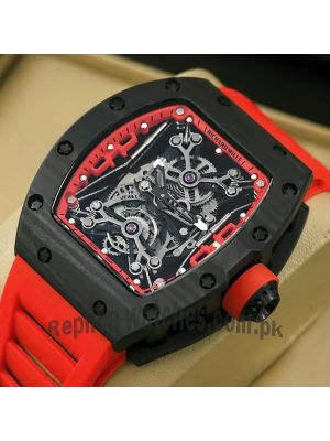 Richard Mille Red Carbon Fiber Watch Price in Pakistan