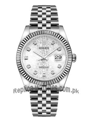 Rolex Datejust 40 Silver Jubilee Diamond Dial Watch Price in Pakistan