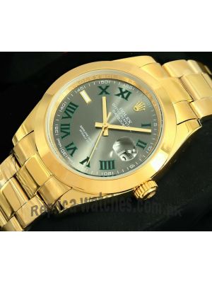 Rolex Datejust Gold Gray Dial Watch 2021  Price in Pakistan