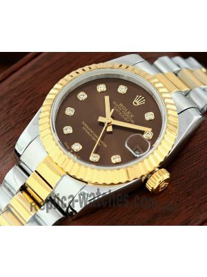 Rolex Lady DateJust Chocolate Dial Watch Price in Pakistan