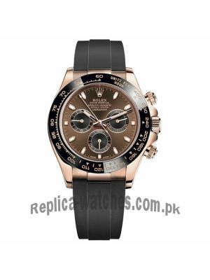 Rolex Cosmograph Daytona Everose Gold Oysterflex Watch Price in Pakistan