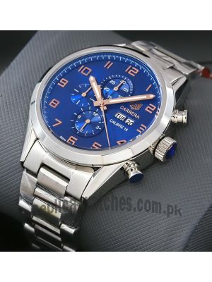Tag Heuer Carrera Calibre 16 Chronograph Blue Dial Watch Price in Pakistan