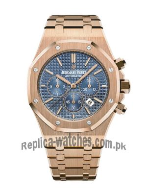 Audemars Piguet Royal Oak Chronograph Blue Dial Watch  Price in Pakistan