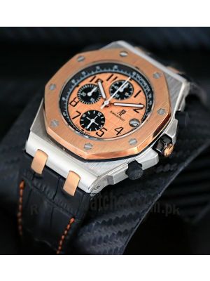 Audemars Piguet Royal Oak Offshore Rose Gold Dial Watch Price in Pakistan