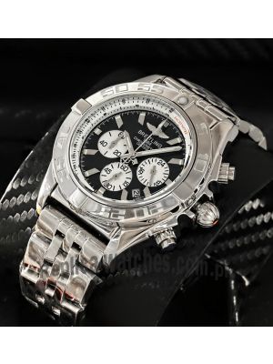 Breitling 1884 Chronometre Black Dial Watch Price in Pakistan