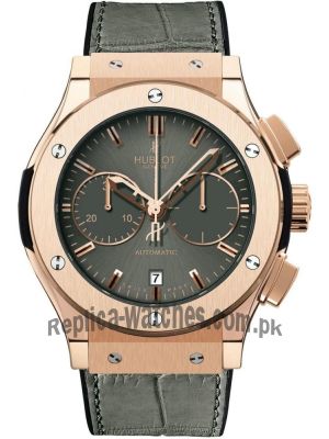 Hublot Classic Fusion Chrono Racing Grey King Gold Watch Price in Pakistan