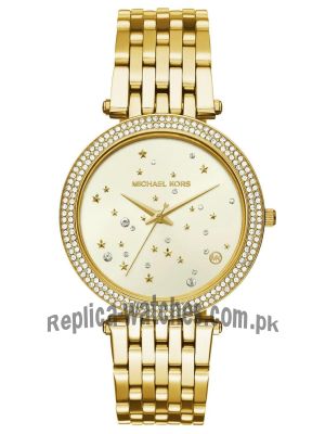 Michael Kors Ladies Gold Darci Watch Price in Pakistan