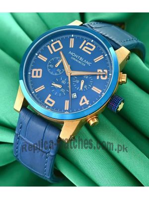Montblanc Time walker Blue Chronograph Watch Price in Pakistan