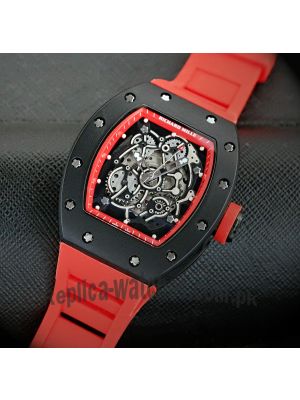 Richard Mille Red Strap Watch Price in Pakistan