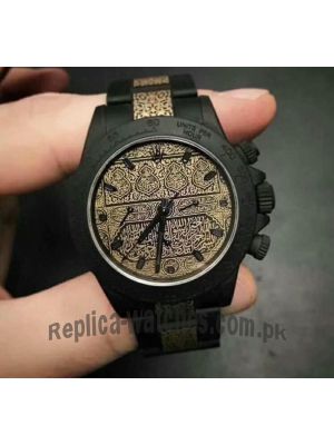 Rolex Black-Gold Watch Price in Pakistan