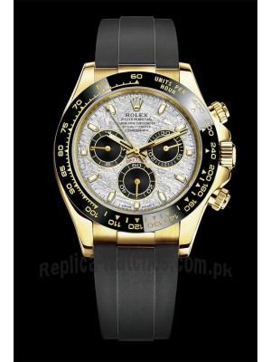 Rolex Cosmograph Daytona Yellow Gold Meteorite 116518LN-0076 Watch Price in Pakistan