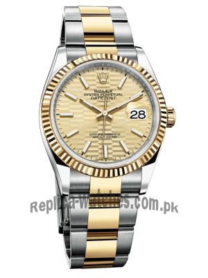 Rolex Datejust 41 Gold Fluted Motif Dial 2021 Watch  (2021) Price in Pakistan