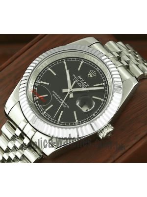 Rolex DateJust Black Dial Watch Price in Pakistan