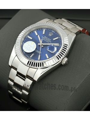 Rolex Datejust Blue Dial Men's Watch Price in Pakistan