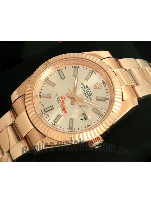 Rolex Datejust Rose Gold Watch Price in Pakistan