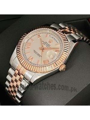 Rolex Day-Date 40 Sundust Roman Dial Watch Price in Pakistan