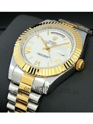 Rolex Day-Date 40 Two Tone Watch Price in Pakistan
