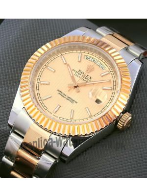 Rolex Day-Date Stripe Dial Watch Price in Pakistan