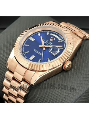 Rolex Everose Gold Day-Date Watch Price in Pakistan