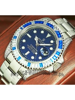 Rolex Submariner Blue Diamond Swiss Watch 2021 Price in Pakistan