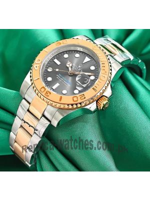 Rolex Yacht-Master 40mm Date Two Tone Grey Dial Watch Price in Pakistan