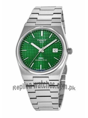 Tissot PRX T-Classic Powermatic 80 Green Dial Watch