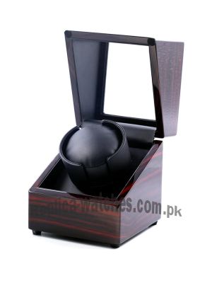 Wooden Watch Winder Box Brown Price in Pakistan