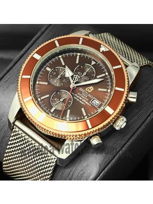 Breitling Superocean Heritage II Brown Dial Chronograp Watch Price in Pakistan
