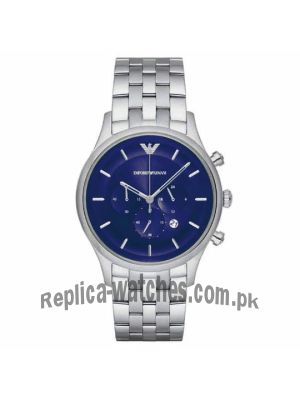 Emporio Armani Men’s Chronograph Blue Dial 43mm Watch Price in Pakistan