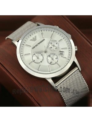 Emporio Armani Renato Classic Silver Dial Men's Watch Price in Pakistan