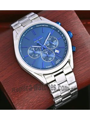 Hugo Boss Men’s Chronograph Stainless Steel Blue Dial Watch Price in Pakistan