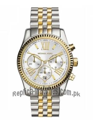 Michael Kors MK5955 Lexington Two Tone Chronograph Watch Price in Pakistan