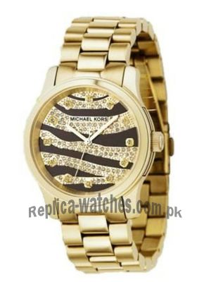 Michael Kors Runway Zebra Print Watch Price in Pakistan