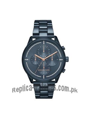 Michael Kors Blue Slater Women's Watch Price in Pakistan