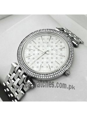 Michael Kors Women's Darci Silver Tone Watch  Price in Pakistan