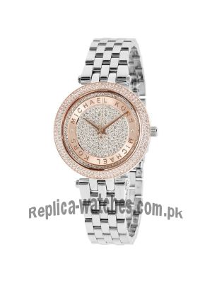 Michael Kors Women's Mini Darci Silver-Tone Watch Price in Pakistan