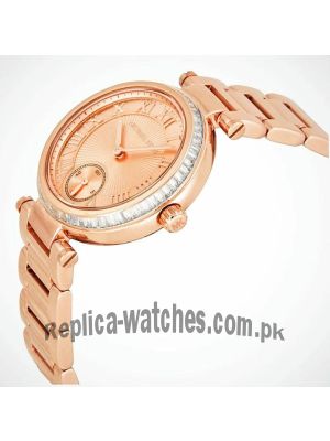 Michael Kors Skylar Rose Gold Dial Rose Gold-tone Ladies Watch Price in Pakistan